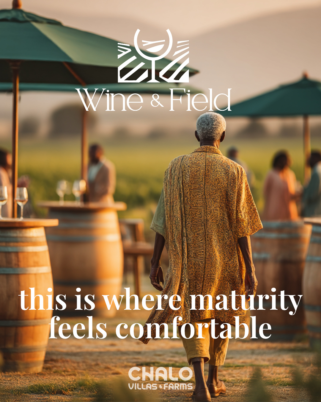 Wine & Field gathering — countryside tables and estate views